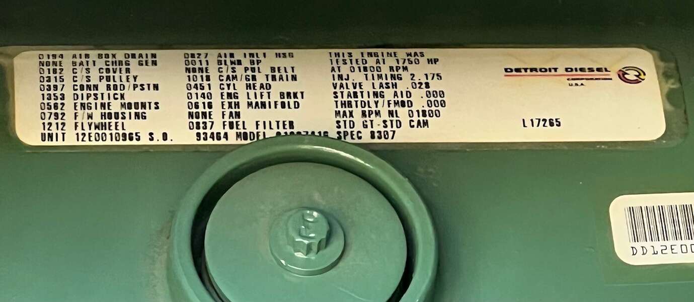 Used Stewart & Stevenson 1250kW Diesel Generator