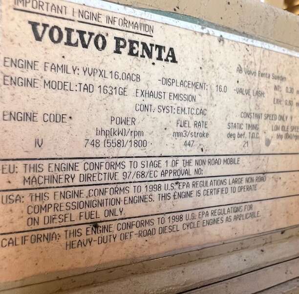 Used Katolight 500kW Diesel Generator