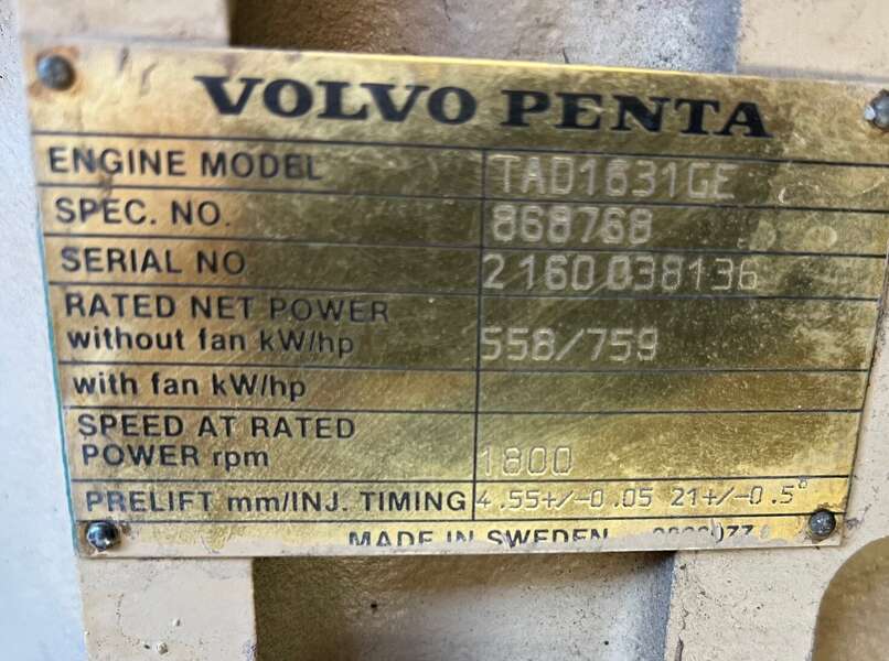 Used Katolight 500kW Diesel Generator