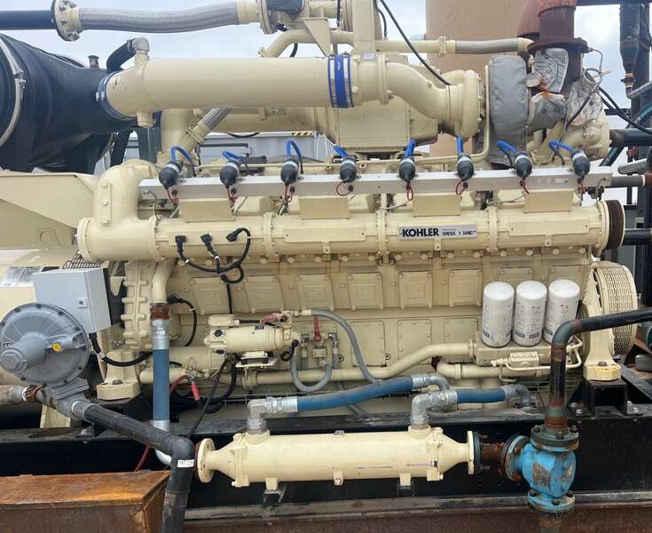 New Surplus Kohler 1000kW Gas Generator