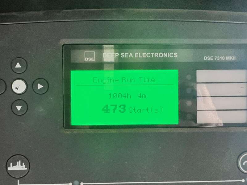 Low hours Cummins GTA14 Gas Generator