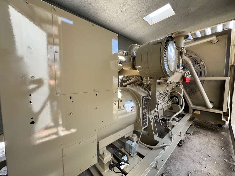 Used Cummins GTA28 Gas Generator