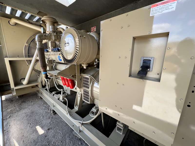 Used Cummins GTA28 Gas Generator