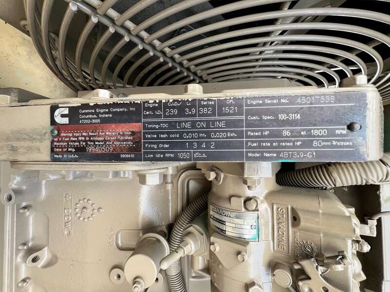 Used Cummins 50DGCA Diesel Generator