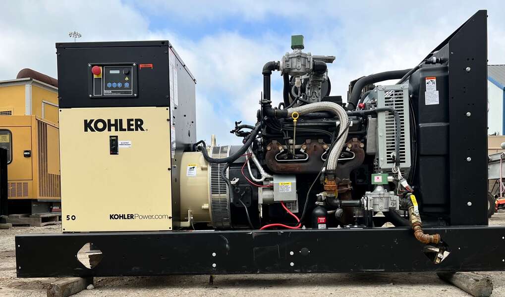 Like New Kohler 50REZGC Gas Generator