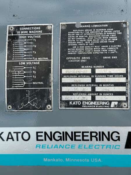 Low hours Waukesha 400kW Gas Generator