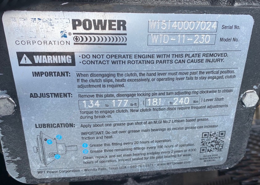 Used NLB Corp 10200 E 1 1/4 