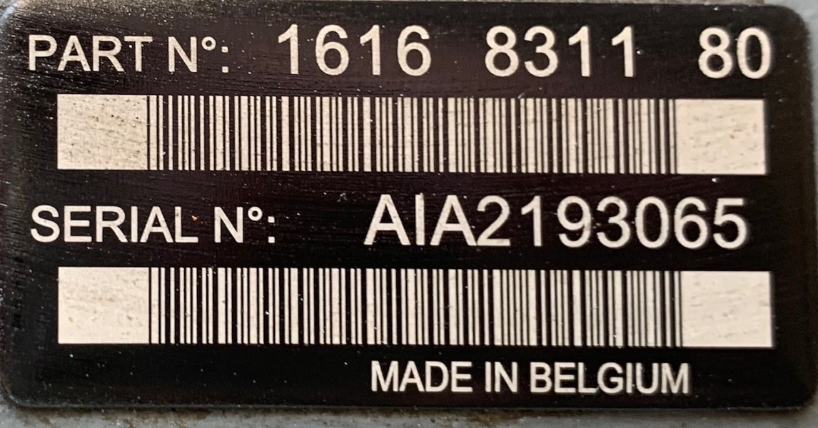  Atlas Copco 185cfm Air Compressor End