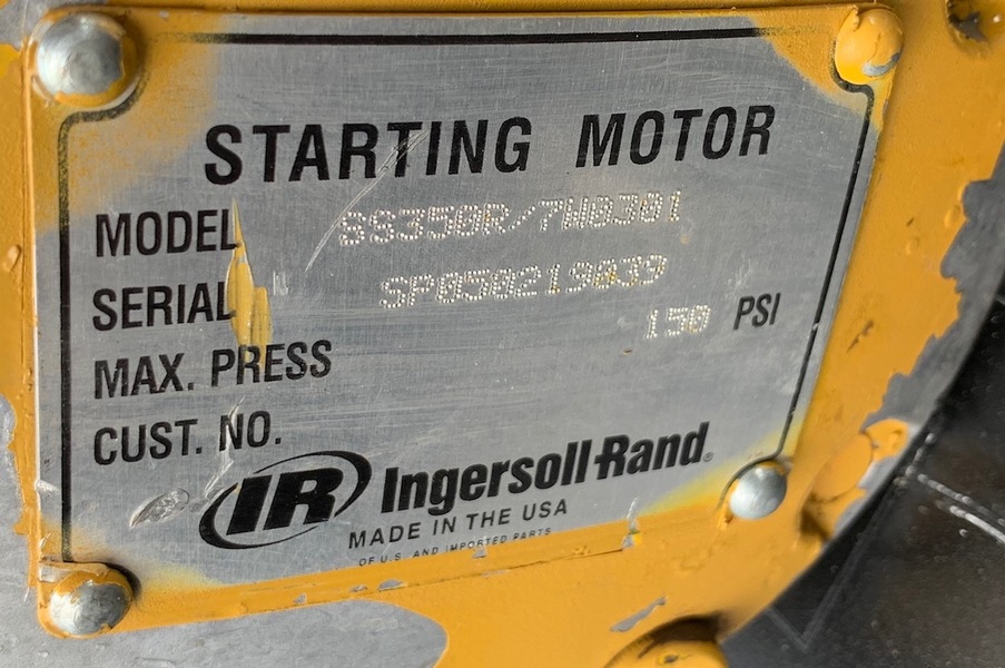 Surplus Ingersoll Rand Air starter 