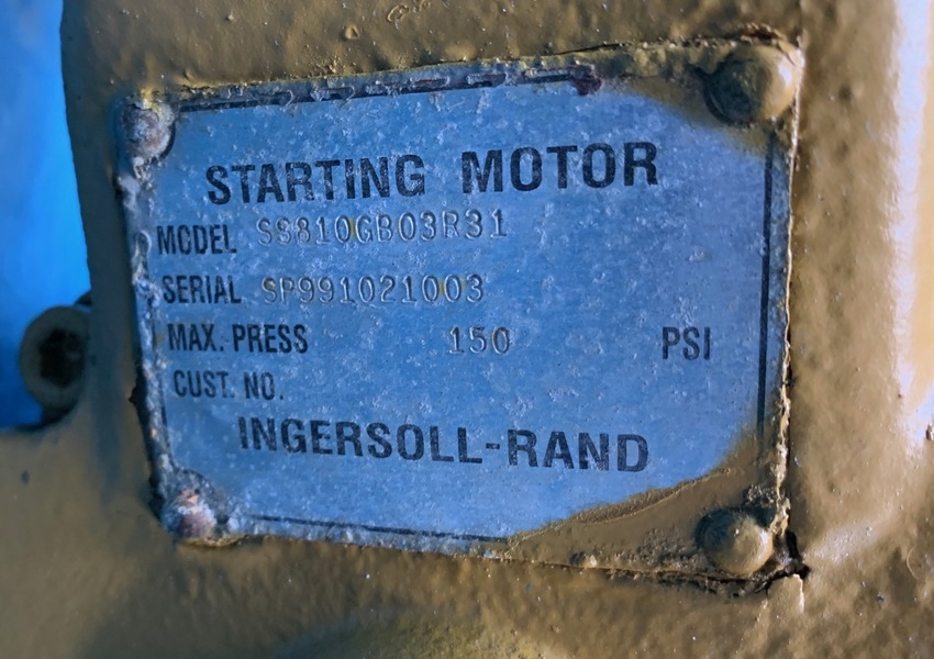 Used Ingersoll Rand Air Starter 