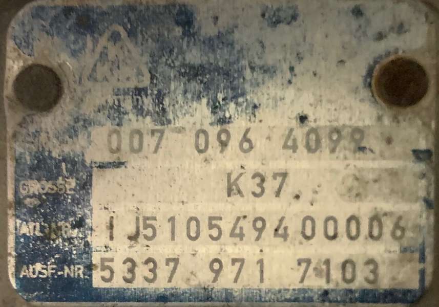 Used Detroit Turbo for MTU series 2000 Engine Parts