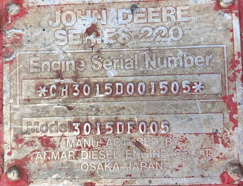 Used John Deere 3015DF005 