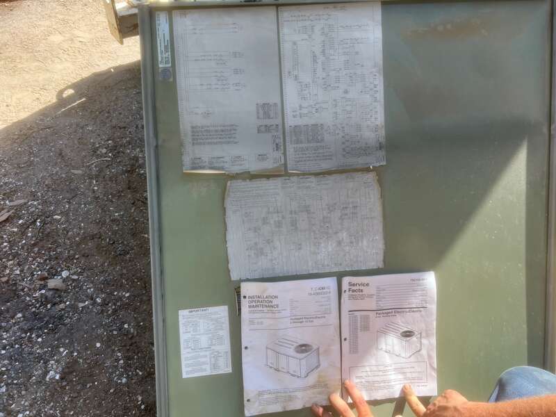 Used Trane 8-ton Rooftop Units 