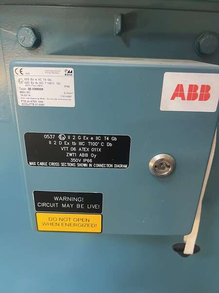 New Surplus ABB Electric motor 