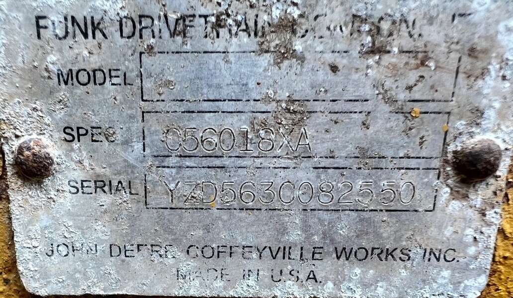 Used Funk Triple pump drive 