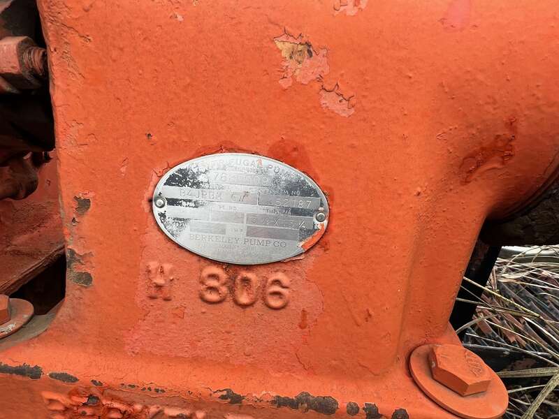 Used Centrifugal Water Pump 