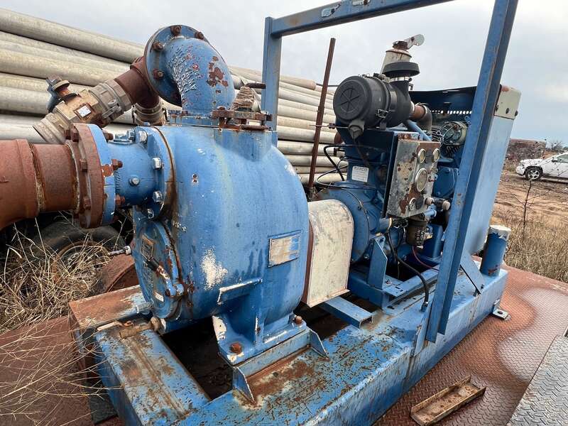 Used Centrifugal Trash Pump 