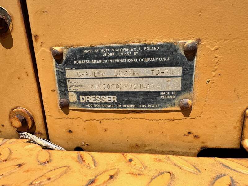 Used Dresser Crawler Dozer TD-7H 