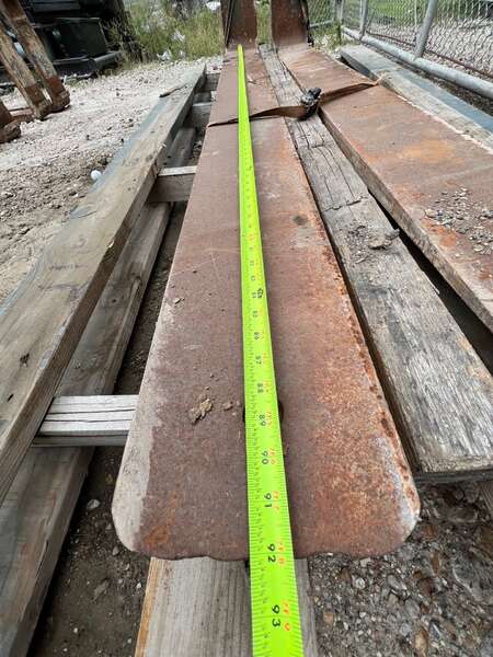 Used Hyster 8' Forklift Forks for 35,000LB lift 