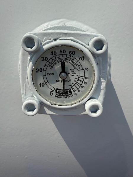 Used Chem-Trol Chemical Company Ammonia Tank 