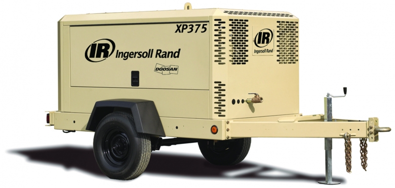 Ingersoll rand portable diesel air compressor