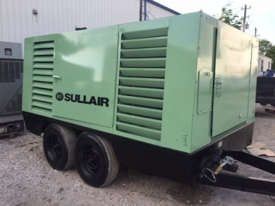 Used sullair 750cfm air compressor for sale