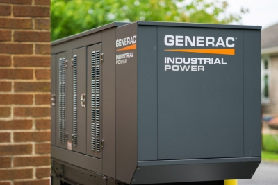 Remote monitoring industrial generators