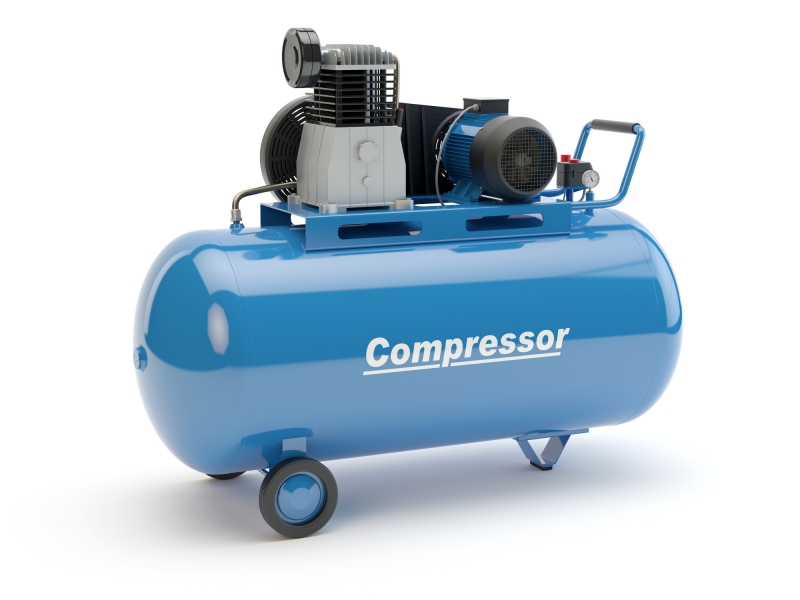 Used diesel air compressor