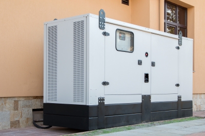 Natural gas powered generators