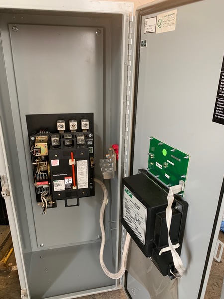 Used asco 260 amp 208v automatic transfer switch