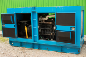 Liquid cooled generator