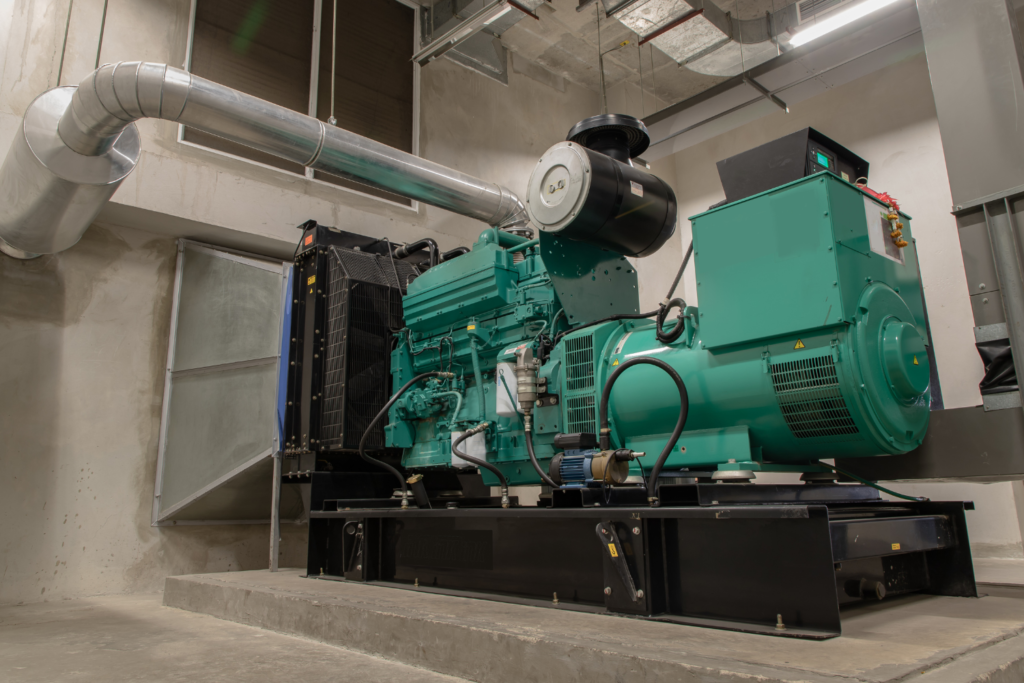 Diesel generator cooling systems